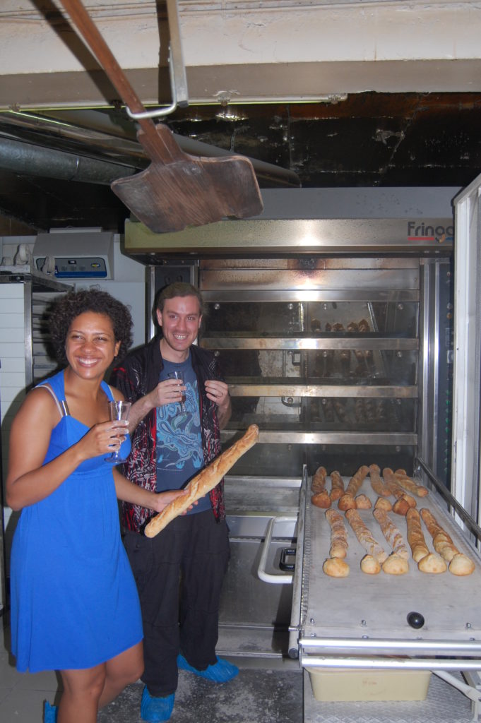 Photo découverte des pains fait durant l'atelier après cuisson